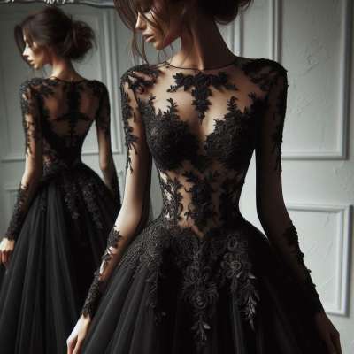 Black Wedding – Hogyan leszel stílusos feketében 7.
